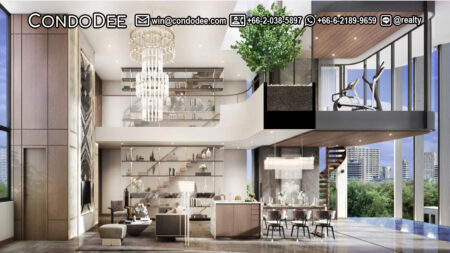 This luxury modern single house on Sukhumvit 31 is now available directly from a developer.