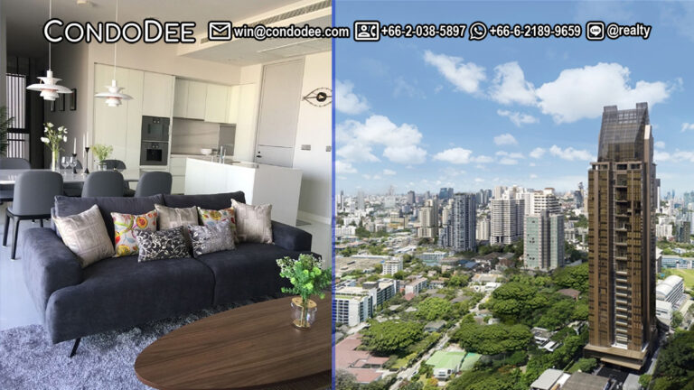 This luxury condo near BTS Phrom Phong is available now in Vittorio Sukhumvit 39 super-luxury condominium