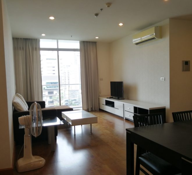 Big 2 bedroom apartment for rent in Asoke - high floor - The Master Centrium condominium