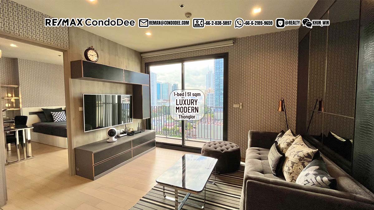 Modern condo for sale in Thonglor Bangkok