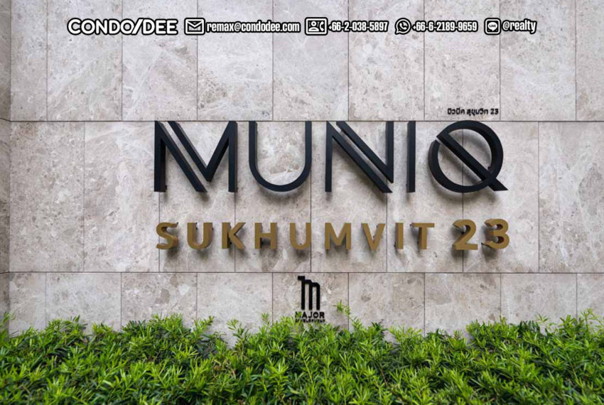 Muniq SUkhumvit 23 Luxury Condo Sale Bangkok
