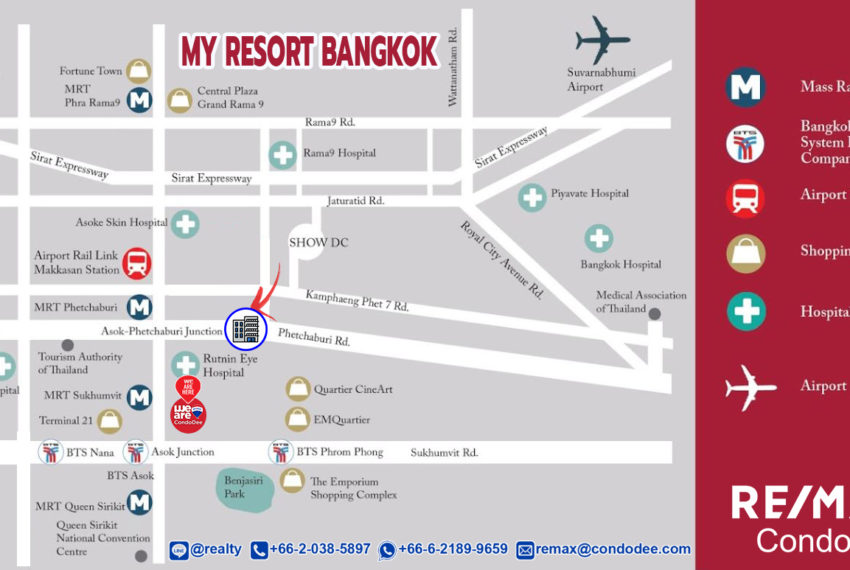 My Resort Bangkok Condo For Sale