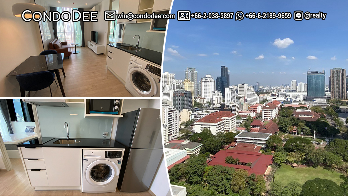 A new condo with a greenery view is available now for sale in a luxury near Noble Recole Sukhumvit 19 condominium in Bangkok CBD