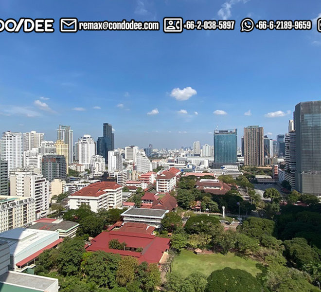 A new condo with a greenery view is available now for sale in Sukhumvit 19 in Bangkok