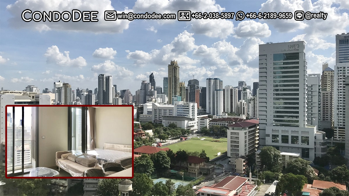 This new luxury condo in Asoke is available now in luxury The Esse at Singha Complex condominium near MRT Phetchaburi