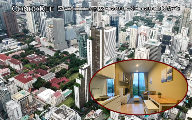 This new luxury condo on Sukhumvit 19 is available in Noble Be19 condominium near BTS Asoke and near a popular NIST International school