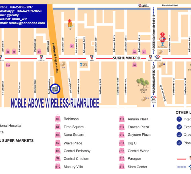 Noble Above Wireless-Ruamrudee Condo Sale