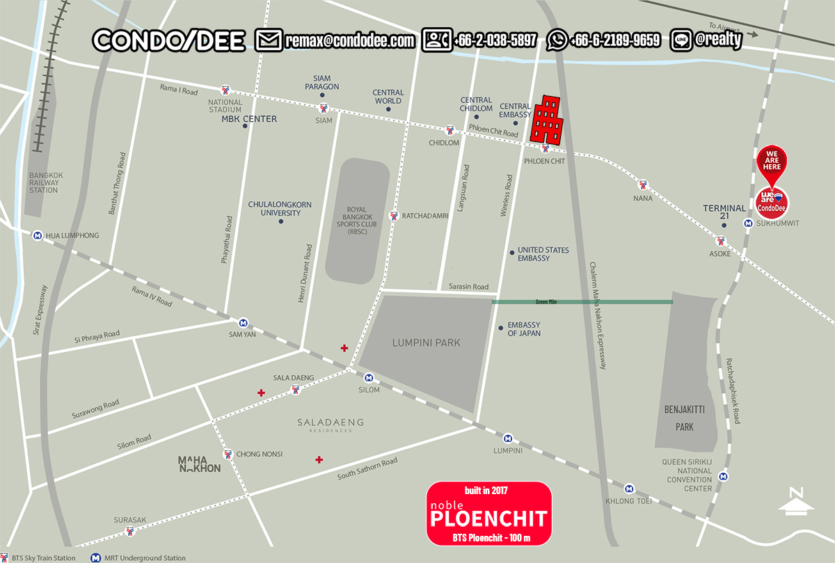 Noble Ploenchit - luxury Bangkok condo for sale near BTS Ploenchit
