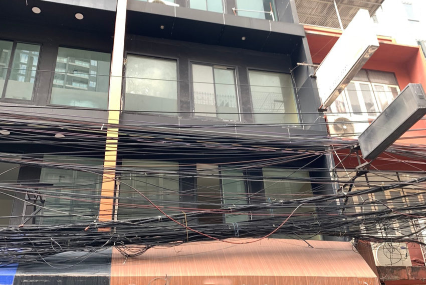 Commercial building for rent near Nana BTS - 4-story
