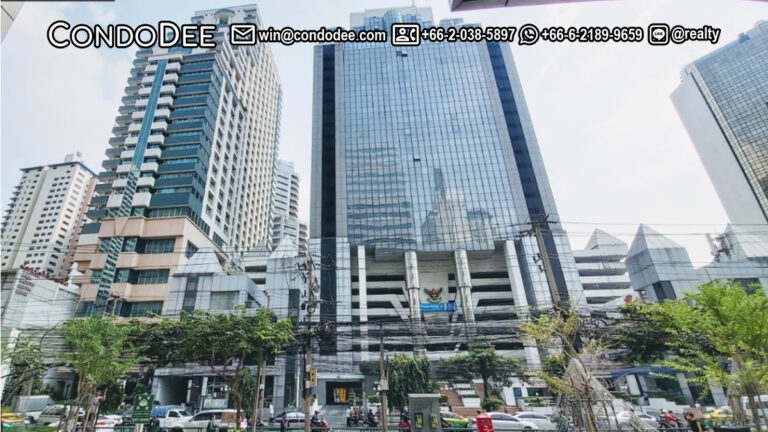P.S. Tower office for sale in Bangkok on Sukhumvit 21 near BTS Asoke is the business center of Bangkok. Many companies are headquartered in this area or have business units.