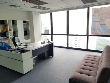 Office in Asoke for Sale with tenant in PS Tower Office Building