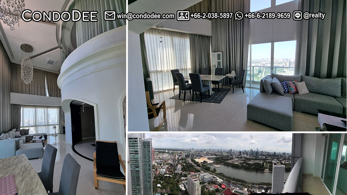 This penthouse in MIllennium Residence on Sukhumvit 20 in Bangkok CBD is available for foreign freehold quota and the price was reduced recently.