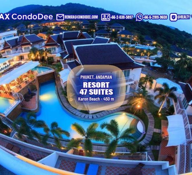 Phuket Resort Sale Karon Beach 47 Suites