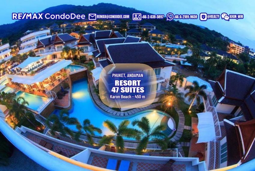 Phuket Resort Sale Karon Beach 47 Suites