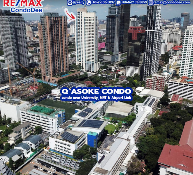 Q Asoke apartments sale Bangkok