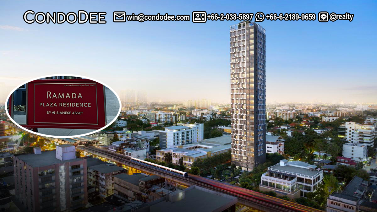 Ramada Plaza Residence Sukhumvit 48 Bangkok condo for sale with a branded management on main Sukhumvit Road near BTS On Nut was developed by Siamese Asset in 2020. It was previously known as Siamese Sukhumvit 48.