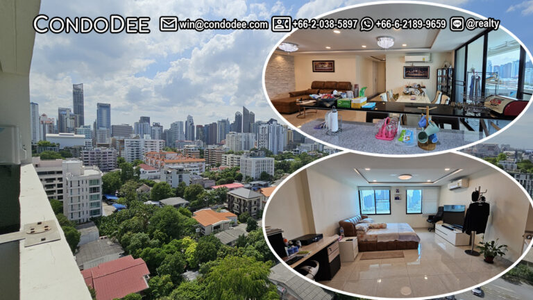 This recently renovated condo in Prompong is available now at a reduced price in a popular D.S. Tower 2 Sukhumvit 19 condominium in Bangkok CBD