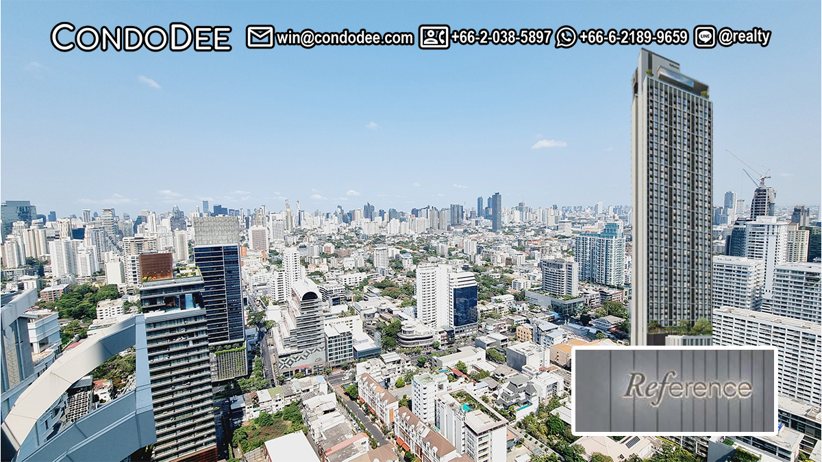 Reference Ekkamai condo for sale is a luxury real estate on Sukhumvit 63 built by SC Asset PLC and planned to be completed in Q1 2025