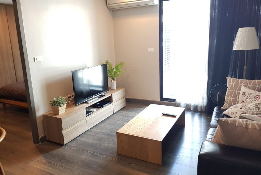 Rende Sukhumvit 23 in Asoke - 1bedroom for sale - living room