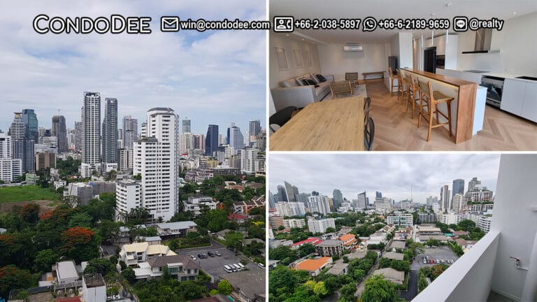 This renovated condo in Prompong on Sukhumvit 39 is available now in a popular D.S. Tower 2 condominium in Bangkok CBD