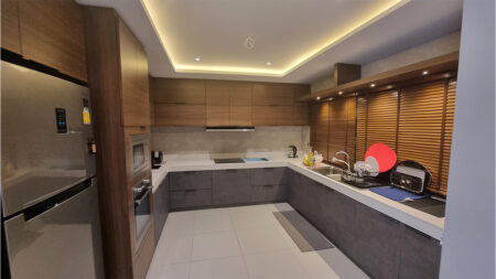 This renovated large condo is available now in Baan Prompong Sukhumvit 39 condominium in Bangkok CBD