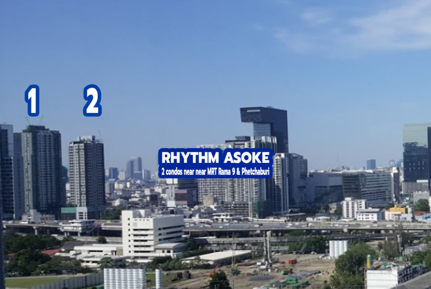 Rhythm Asoke apartments sale Bangkok MRT Rama 9