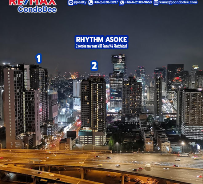 Rhythm Asoke Bangkok apartments sale MRT Rama 9