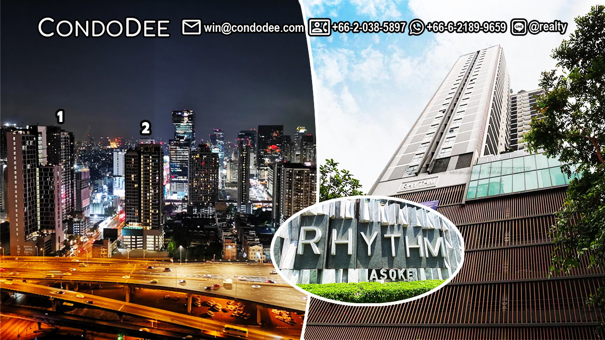 Rhythm Asoke Rama 9 condo for sale near MRT Rama 9 was developed by AP (Thailand) Public Company Limited, one of the most respected companies in the Thai real estate industry.