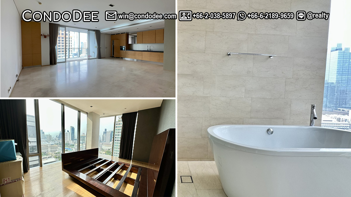 This Silom luxury condo is available at the best price for a popular Saladaeng One condominium near Lumpini Park in Bangkok CBD
