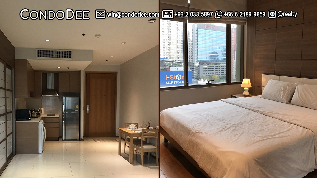 This Sukhumvit 24 property is available now in The Emporio Place condominium in Phrom Phong