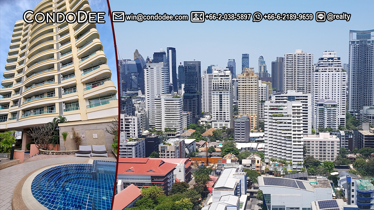 Sukhumvit City Resort Bangkok condo for sale in Nana in Sukhumvit 11 was developed by Harrison PCL in 2006.