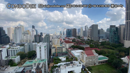 This Sukhumvit condo features the best view at 15 Sukhumvit Residences condominium near BTS Asoke.