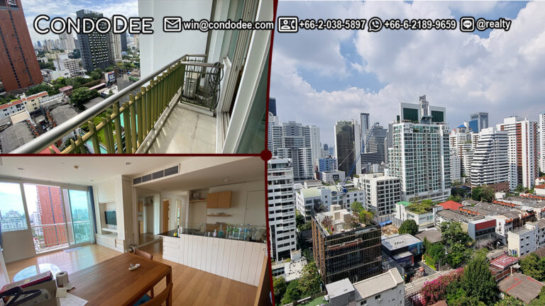 This sunrise condo on Sukhumvit 23 is a spacious property located on a mid-high floor at a popular Wind Sukhumvit 23 condominium near BTS, MRT, and Srinakharinwirot University