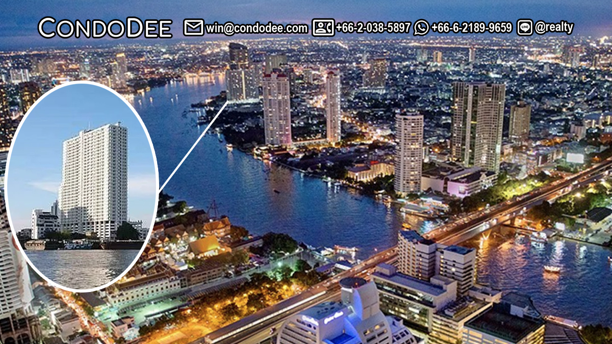 Supalai River Place is a river-side condo for sale in Bangkok that was built in 2009.