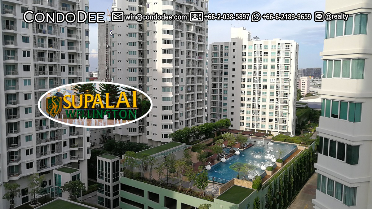 Supalai Wellington Rama 9 condo for sale in Bangkok was developed by Supalai PCL and completed in 2014