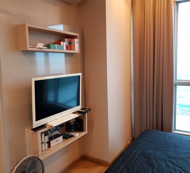 The Address Asoke 1 bedroom high floor for sale - flat TV