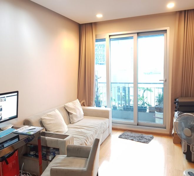 The Address Asoke - low floor - 1bedroom for sale - balcony