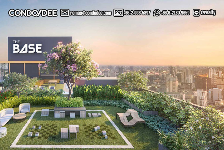 The BASE Garden Rama 9 Condominium - garden