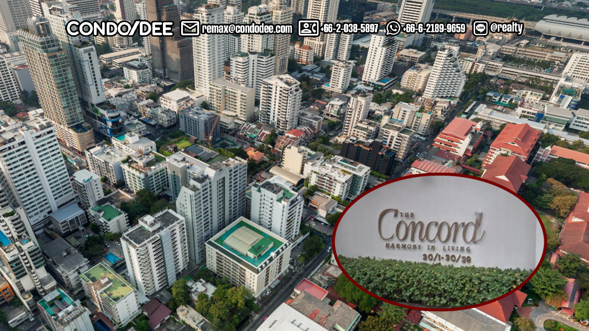 The Concord Sukhumvit 15 is a condo for sale in Bangkok that was built in 1995 by LPN Development PCL. This condominium comprises a single building, having 39 large apartments on 15 floors.