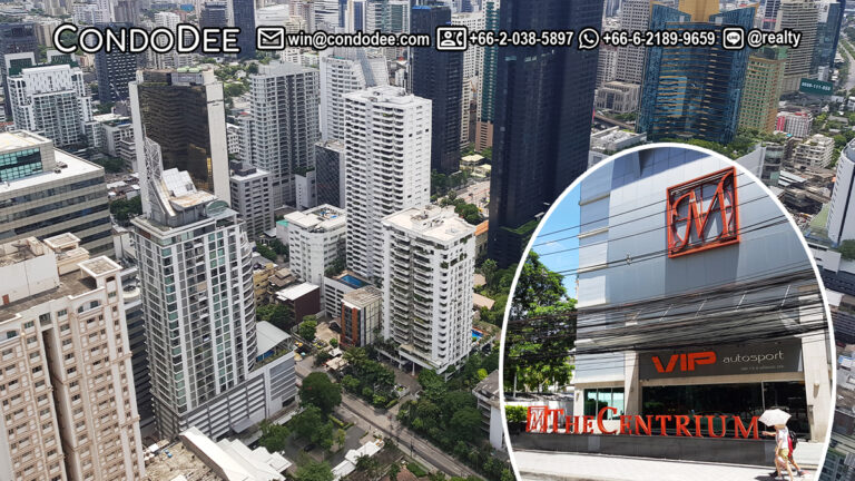 The Master Centrium Asoke-Sukhumvit is a condo for sale located in Bangkok CBD near Asoke BTS was built in 2009 and comprises 79 apartments on 27 floors