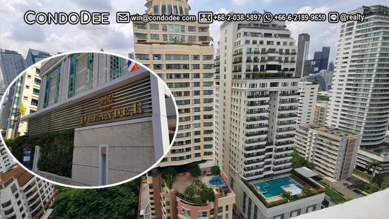 The Oleander Sukhumvit 11 is a condo for sale in Nana in Bangkok that was constructed in 2006 by In Style Estate Group