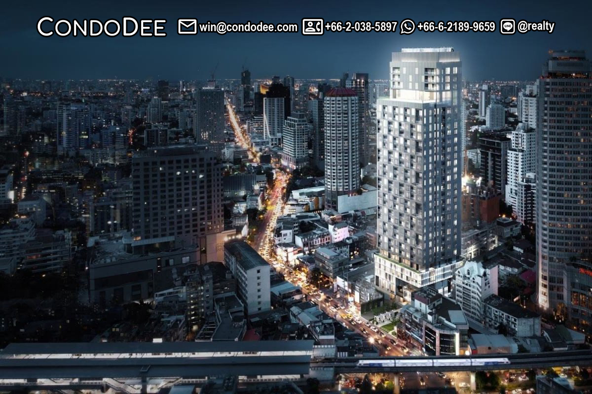 The Strand Thonglor Sukhumvit 55-57 super-luxury condo for sale was built in 2021 by One.Six Development Corporation Limited - joint venture with Magnolia Quality Development Corporation