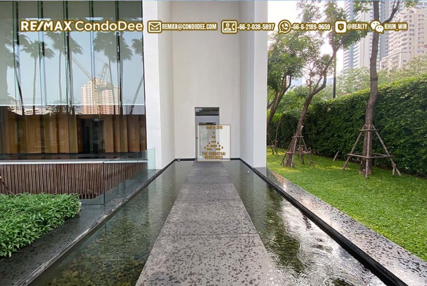 The Sukhothai Residences Luxury condo sale Bangkok - water graden