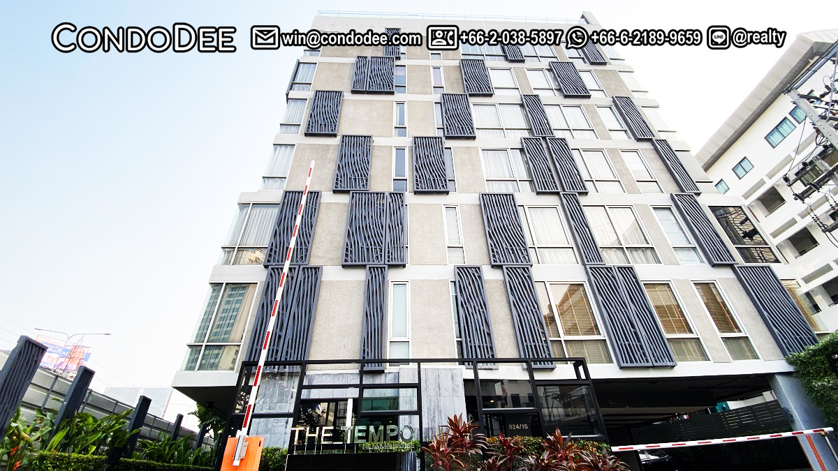 The Tempo Ruamrudee Ploenchit is a condo for sale in Bangkok CBD that was built in 2010