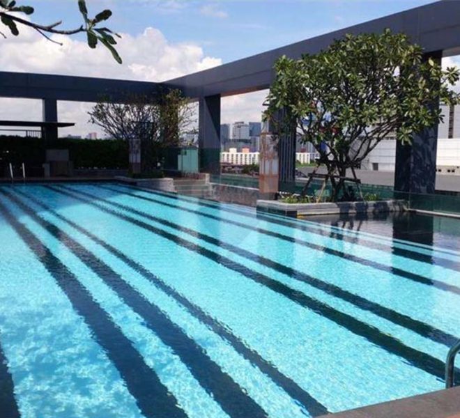 Thru Thonglor condo sale Bangkok - pool