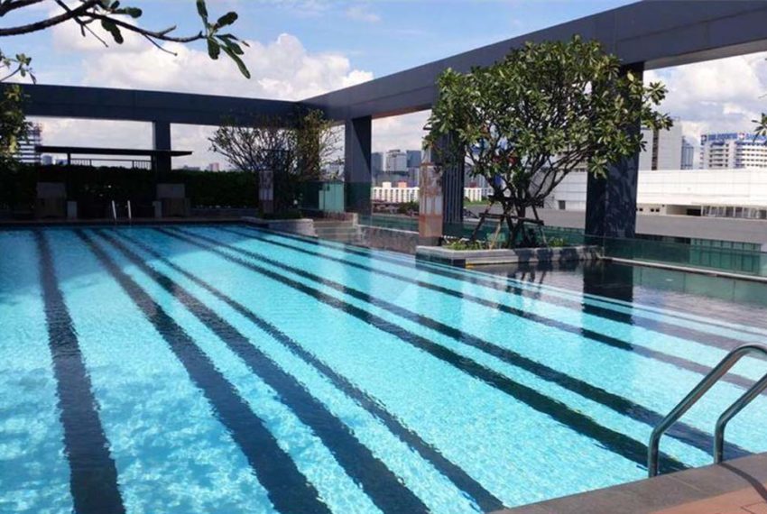 Thru Thonglor condo sale Bangkok - pool