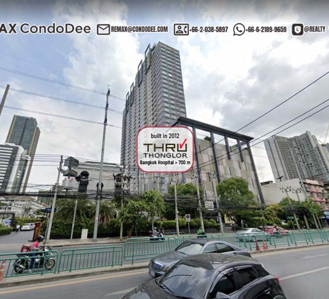 Thru Thonglor condo sale Bangkok - street view