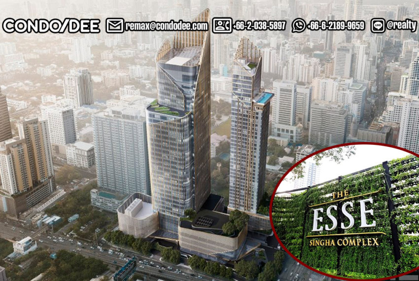 The Esse at Singha Complex - Bangkok Luxury Condominium in Asoke - Phetchaburi - Rama 9