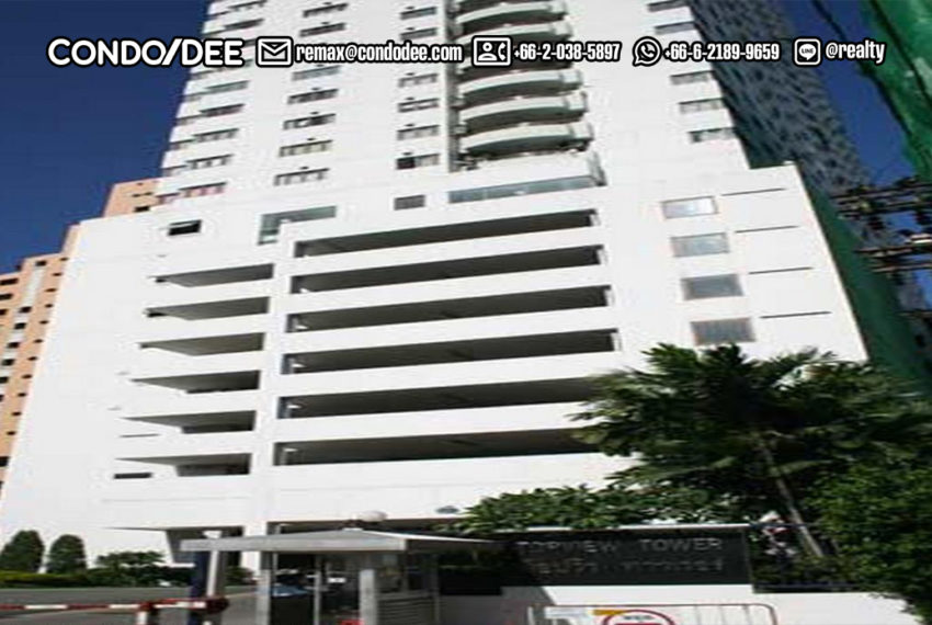 Top View Tower condo sale Bangkok - building