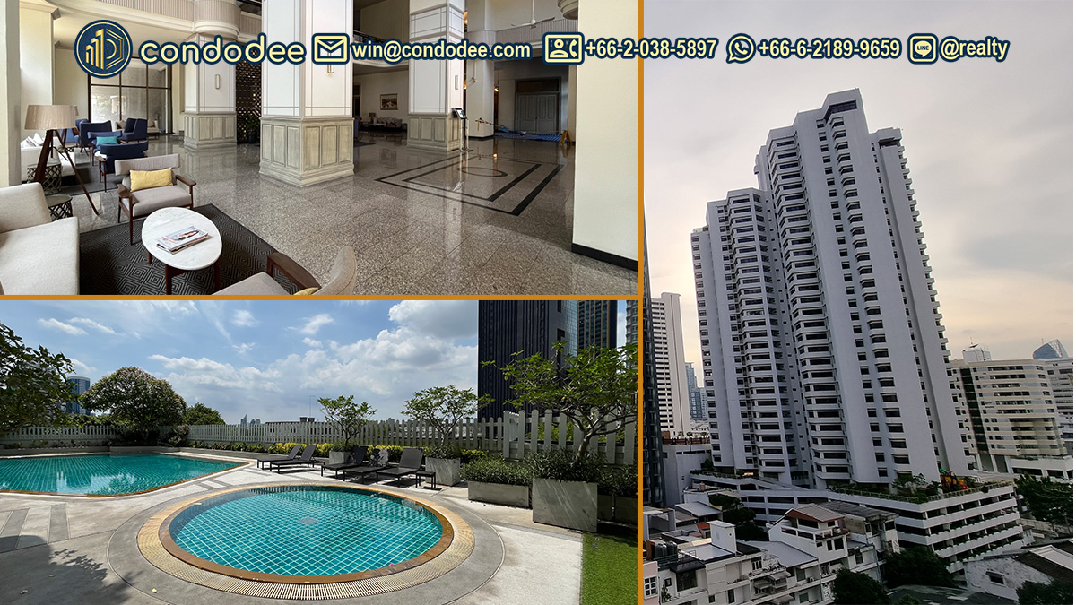 Exterior view of Tower Park Condominium building in Nana, Bangkok, condo for sale Sukhumvit 11 | มุมมอง ภายนอก อาคาร ทาวเวอร์ พาร์ค คอนโดมิเนียม นานา กรุงเทพฯ คอนโด สำหรับขาย สุขุมวิท 11